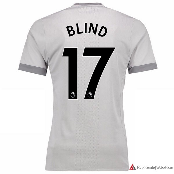 Camiseta Manchester United Tercera equipación Blind 2017-2018